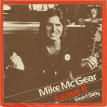 MIKE McGEAR - LEAVE IT ⁄ SWEET BABY - WARNER BROS - WB 16 446(N) - PROMO - GERMANY - pic 5