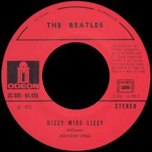 THE BEATLES FLASH BACK - J 2C 006-04455 - I NEED YOU ⁄DIZZY MISS LIZZY  - pic 5