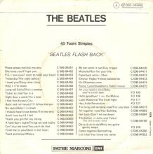 THE BEATLES FLASH BACK - J 2C 006-04458 - TICKET TO RIDE ⁄ YES IT IS  - pic 1