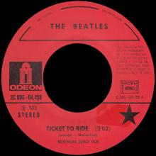 THE BEATLES FLASH BACK - J 2C 006-04458 - TICKET TO RIDE ⁄ YES IT IS  - pic 3