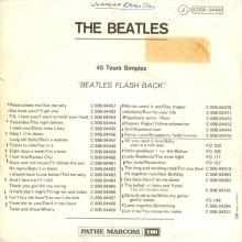 THE BEATLES FLASH BACK - J 2C 006-04461 - C - ROCK AND ROLL MUSIC ⁄ I'LL FOLLOW THE SUN - pic 2