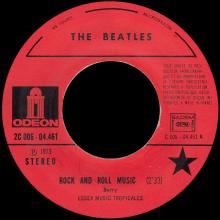THE BEATLES FLASH BACK - J 2C 006-04461 - C - ROCK AND ROLL MUSIC ⁄ I'LL FOLLOW THE SUN - pic 1