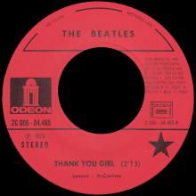 THE BEATLES FLASH BACK - J 2C 006-04465 - THANK YOU GIRL ⁄ ALL MY LOVING  - pic 3
