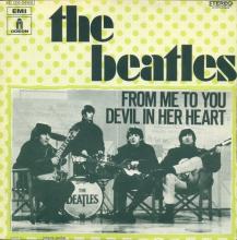 THE BEATLES FLASH BACK - J 2C 006-04468 - FROM ME TO YOU ⁄ DEVIL IN HER HEART  - pic 1