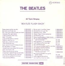 THE BEATLES FLASH BACK - J 2C 006-04471 - NA 2C 004-04471 - MICHELLE ⁄ RUN FOR YOUR LIFE - pic 1