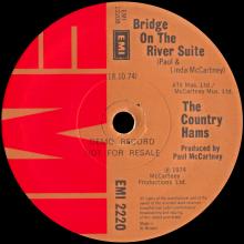 THE COUNTRY HAMS - WALKING IN THE PARK WITH ELOISE ⁄ BRIDGE ON THE RIVER SUITE - EMI 2220 - PROMO - pic 4