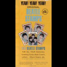 1964 YEAH! YEAH! YEAH! ORIGINAL BEATLE STAMPS - pic 1
