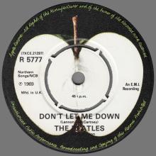 1969 04 11 - 1982 12 07 - O - GET BACK ⁄ DON'T LET ME DOWN - R 5777 - BSCP 1 - BOXED SET - pic 2