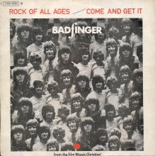 BADFINGER - COME AND GET IT / ROCK OF ALL AGES - FRANCE - 2C 006-90.916 M ⁄ APPLE 20 - pic 1