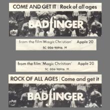 BADFINGER - COME AND GET IT - HOLLAND - 5C 006-90916 M - pic 6