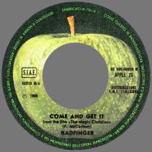 BADFINGER - COME AND GET IT / ROCK OF ALL AGES - ITALY - 3C 006-90916 M ⁄ APPLE 20 - pic 3