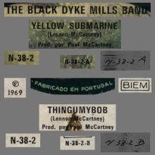 BLACK DYKE MILLS BAND - THINGUMYBOB - YELLOW SUBMARINE - PORTUGAL - APPLE RECORDS N-38-2 - pic 4