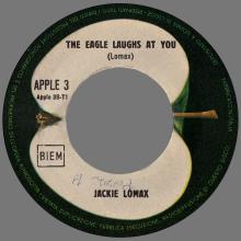 JACKIE LOMAX - SOUR MILK SEA ⁄ THE EAGLE LAUGHS AT YOU - ITALY - APPLE 3 - pic 5