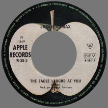 JACKIE LOMAX - SOUR MILK SEA ⁄ THE EAGLE LAUGHS AT YOU - PORTUGAL - APPLE RECORDS - N-38-3 - pic 5
