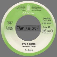 ROCK AND ROLL MUSIC - I'M A LOSER - 1976 / 1987 - O 22915 - 3 - RECORDS - pic 8