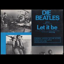 THE BEATLES WERBERATSCHLAG LET IT BE - pic 8