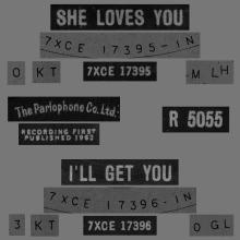 1963 08 23 - 1963 - A - SHE LOVES YOU ⁄ I'LL GET YOU - R 5055 - pic 3