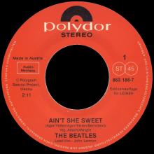 AIN'T SHE SWEET ⁄ WOOLY BULLY - POLYDOR 863 186-7 A / 863 186-7 B ⁄ LEINER - pic 1