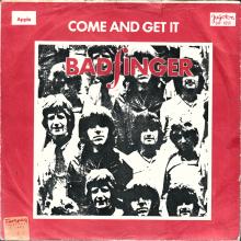 BADFINGER - COME AND GET IT / ROCK OF ALL AGES - YUGOSLAVIA - SAP 8350 ⁄ APPLE 20 - pic 2