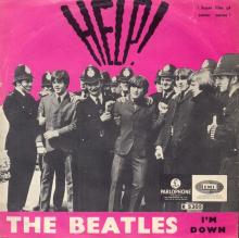 THE BEATLES DISCOGRAPHY BELGIUM 030 - HELP / I'M DOWN - R 5305 - pic 1