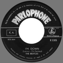 THE BEATLES DISCOGRAPHY BELGIUM 030 - HELP / I'M DOWN - R 5305 - pic 5