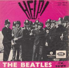 THE BEATLES DISCOGRAPHY BELGIUM 033 - HELP / I'M DOWN - R 5305 - pic 1