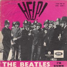 THE BEATLES DISCOGRAPHY BELGIUM 033 - HELP / I'M DOWN - R 5305 - pic 1