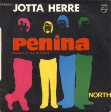 CARLOS MENDES - JOTTA HERRE - PENINA - 1969 07 14 - ITALY - PHILIPS - 369 002 PF - pic 2
