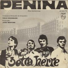 CARLOS MENDES - JOTTA HERRE - PENINA - 1969 07 14 - PORTUGAL - PHILIPS - 431 923 PE - pic 2