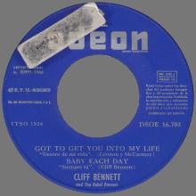 CLIFF BENNETT AND THE REBEL ROUSERS - GOT TO GET YOU INTO MY LIFE - SPAIN - DSOE 16.703 - pic 1