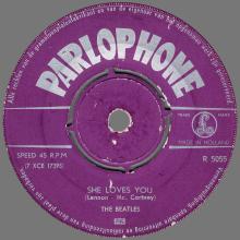 HOLLAND 035 B - 1963 08 00 - SHE LOVES YOU - I'LL GET YOU - PARLOPHONE - R 5055 - pic 1