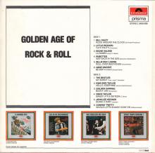 THE BEATLES DISCOGRAPHY BELGIUM 1976 00 00 - GOLDEN AGE OF ROCK & ROLL - POLYDOR PRISMA 2485 088 - pic 2