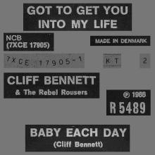 CLIFF BENNETT AND THE REBEL ROUSERS - GOT TO GET YOU INTO MY LIFE - DENMARK - R 5489 - pic 4