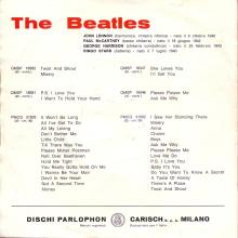 ITALY 1963 11 12 - QMSP 16346 - PLEASE PLEASE ME ⁄ ASK ME WHY - A - SLEEVES  - pic 12