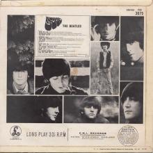 THE BEATLES DISCOGRAPHY HOLLAND 1965 12 03 - 1965 - RUBBER SOUL - PCS 3075 - BLACK ODEON LABEL - pic 2