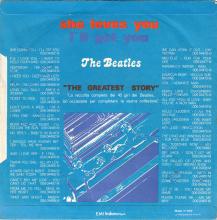 THE GREATEST STORY - SHE LOVES YOU ⁄ I'LL GET YOU - 3C 006-04452 - BLUE LABEL - A - pic 2
