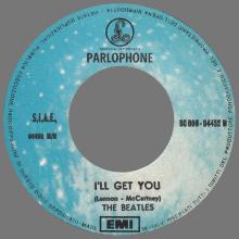 THE GREATEST STORY - SHE LOVES YOU ⁄ I'LL GET YOU - 3C 006-04452 - BLUE LABEL - A - pic 5