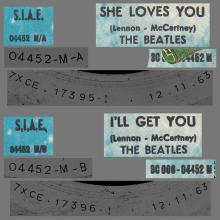 THE GREATEST STORY - SHE LOVES YOU ⁄ I'LL GET YOU - 3C 006-04452 - BLUE LABEL - A - pic 4