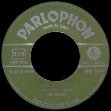 ITALY 1963 11 12 - QMSP 16346 - PLEASE PLEASE ME ⁄ ASK ME WHY - B - LABELS - pic 8