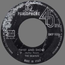 ITALY 1964 01 02 - QMSP 16352 - TWIST AND SHOUT ⁄ MISERY - B - LABELS - pic 17