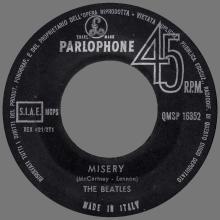 ITALY 1964 01 02 - QMSP 16352 - TWIST AND SHOUT ⁄ MISERY - B - LABELS - pic 18