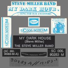 STEVE MILLER BAND - MY DARK HOUR - HOLLAND - CAPITOL - 5C 006-90283  - pic 1