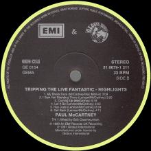 1990 11 05 PAUL McCARTNEY - TRIPPING THE LIVE FANTASTIC - 21 0079-1 311 - GE 0153-4 - GEMA 1991 - SP9011CMCS -10 - pic 5