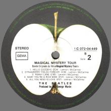 THE BEATLES DISCOGRAPHY FRANCE 1971 09 16 BEATLES MAGICAL MYSTERY TOUR - L - 1983 - APPLE - 1C 072-04 449 - pic 5