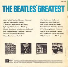 THE BEATLES DISCOGRAPHY HOLLAND 1965 07 00 - 1965 - THE BEATLES GREATEST - BLACK ODEON LABEL - SMO 83991 - pic 2