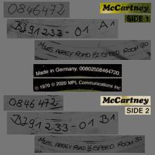 1970 04 17 PAUL McCARTNEY - McCARTNEY - 6 02508 46472 0 - WORLDWIDE GERMANY - 2021 09 26 - pic 4