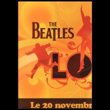 2006 11 20 THE BEATLES LOVE - CD LP AND DVD - PROMO PUBLICITY CAMPAIGN - FRANCE - pic 3
