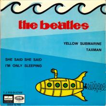 SP282 YELLOW SUBMARINE ⁄ TAXMAN ⁄ SHE SAID SHE SAID ⁄ I'M ONLY SLEEPING - pic 1