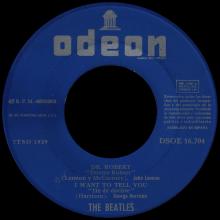 SP291 ELEANOR RIGBY ⁄ GOT TO GET YOU IN MY LIFE ⁄ DR. ROBERT ⁄ I WANT TO TELL YOU - pic 5