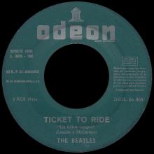 SPAIN 1965 06 10 - DSOL 66.064 - TICKET TO RIDE ⁄ YES IT IS - SLEEVE 2 LABEL 2 - pic 5